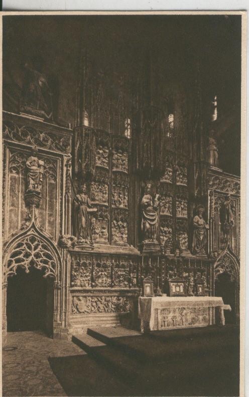 Postal 010149: Tarragona: altar mayor de la catedral