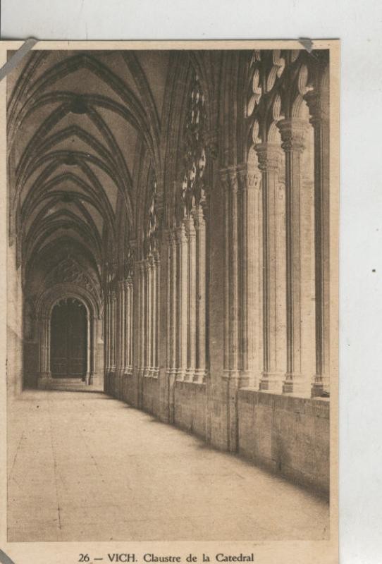 Postal 010189: Vich: claustro de la catedral