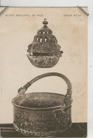Postal 010199: Vich: museo episcopal: incenser esmaltat