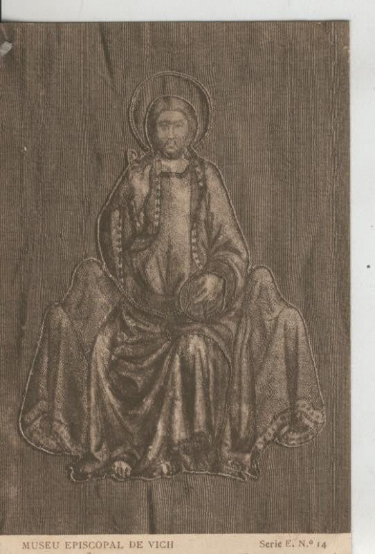 Postal 010204: Vich: museu episcopal:  El creador