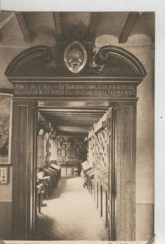 Postal 010196: Vich: museo episcopal: porta d ingres