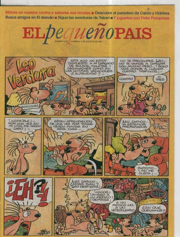 El Pequeño Pais numero 818: Yakari