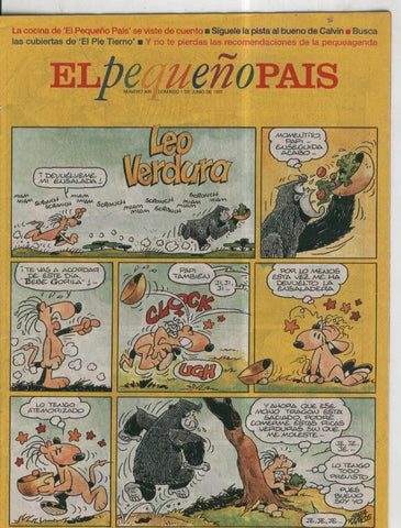El Pequeño Pais numero 809: 13 rue del percebe