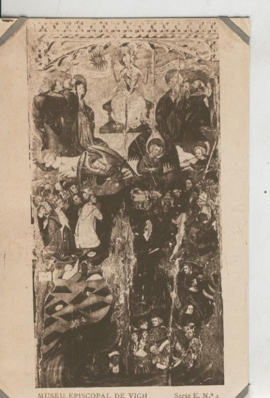 Postal 010216: Vich: museo episcopal: El Juicio Final