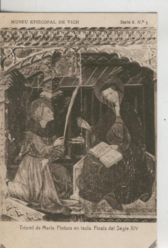 Postal 010220: Vich: museo episcopal: Triunfo de Maria