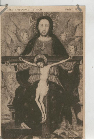 Postal 010223: Vich: museo episcopal: La Trinidad