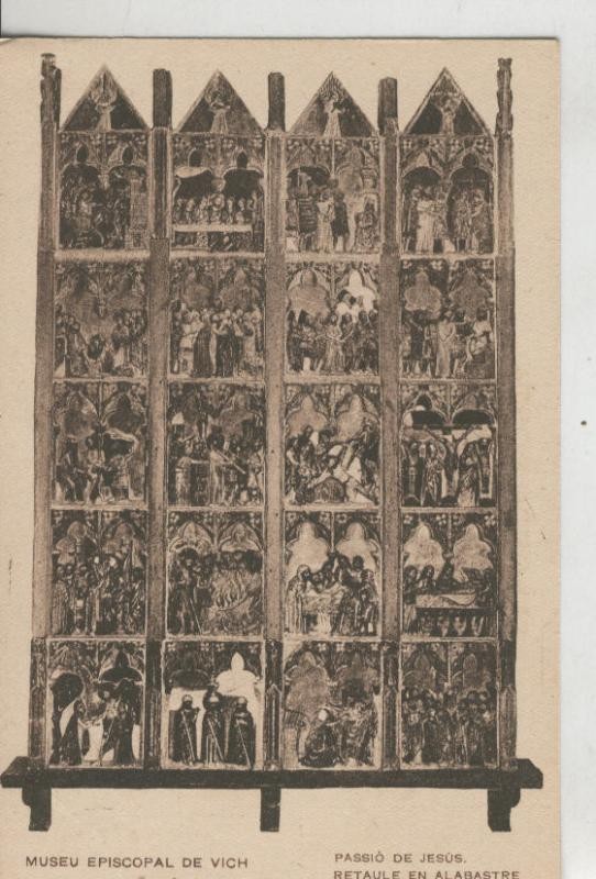 Postal 010233: Vich: museo episcopal: Passio de Jesus