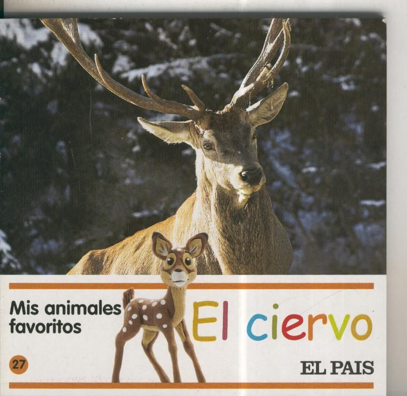 Mis animales favoritos numero 27: El ciervo (trasera algo estropeada) 