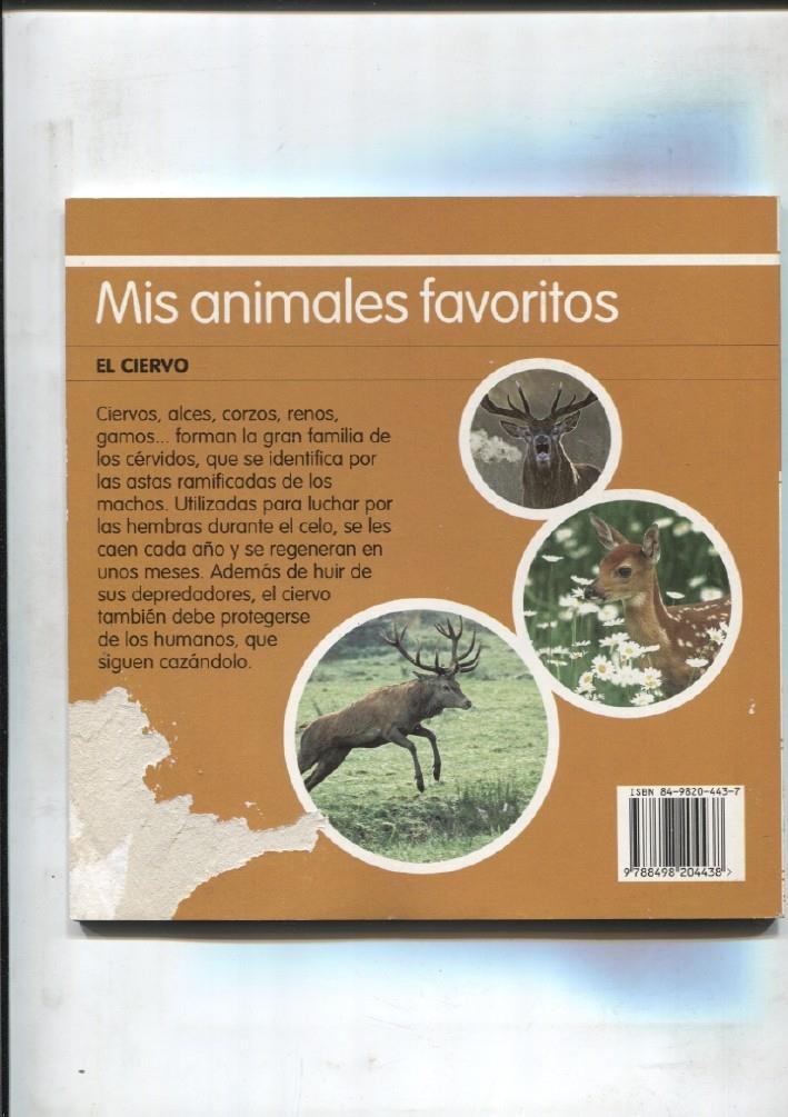 Mis animales favoritos numero 27: El ciervo (trasera algo estropeada) 