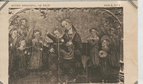 Postal 010250: Vich: museo episcopal: La Mare de Deu