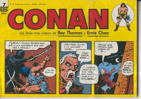 Conan tiras de prensa numero 07: Entre sombras