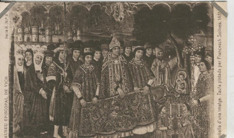 Postal 010261: Vich: museo episcopal: Taula de Francesch Solives