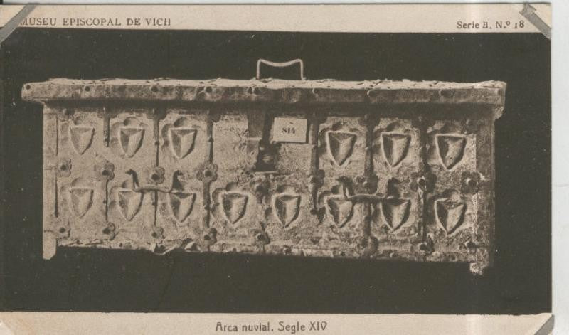 Postal 010262: Vich: museo episcopal: Arca novial
