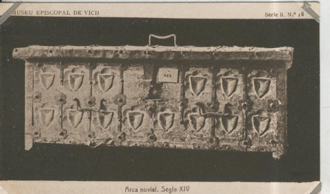 Postal 010262: Vich: museo episcopal: Arca novial