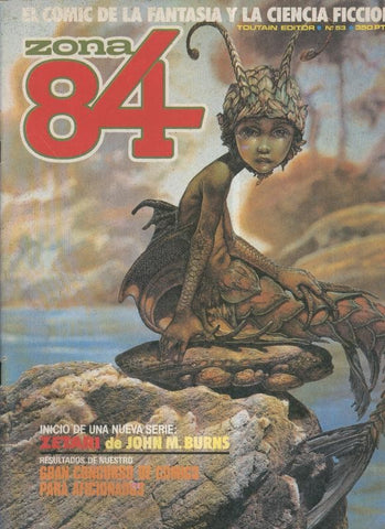 Zona 84 numero 53: Hijos del fuego de Richard Corben