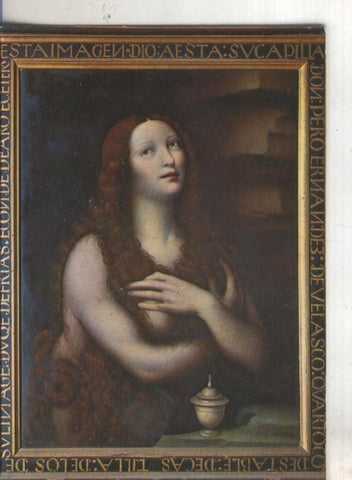 Postal 004833 : La Magdalena de Leonardo de Vinci en Catedral de Burgos