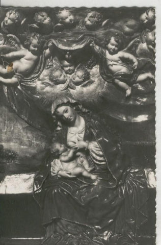 Postal 010299: Virgen en relieve en la catedral de Santiago de Compostela