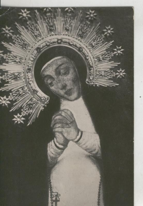 Postal 010302: Virgen (Monja santa) ?