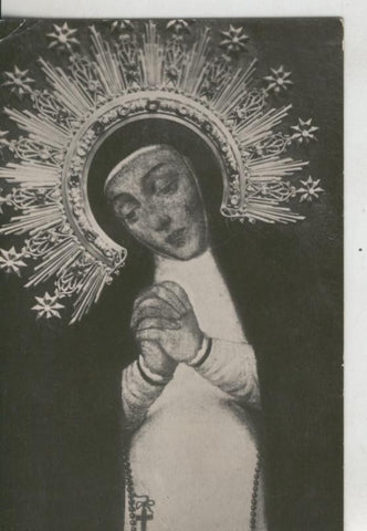 Postal 010302: Virgen (Monja santa) ?