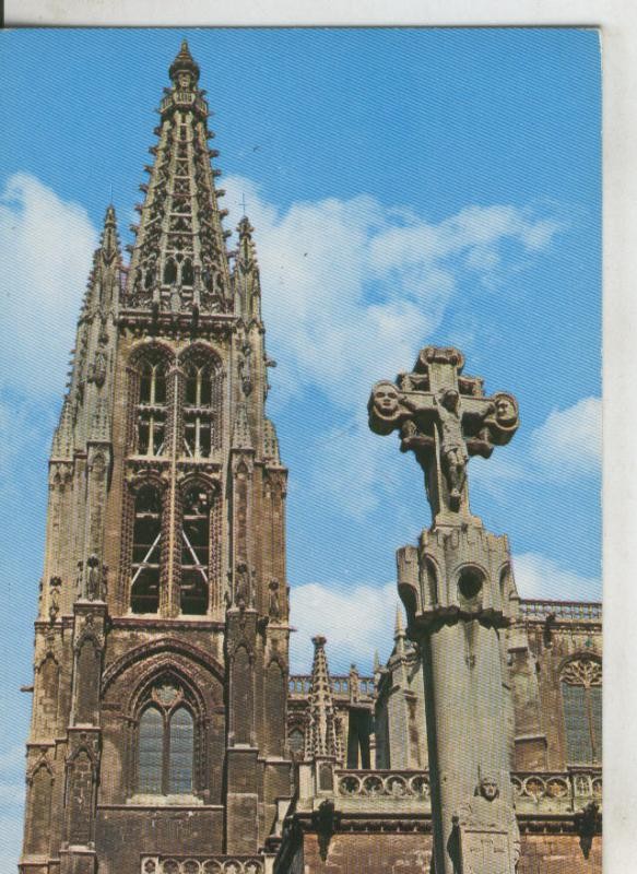 Postal 010315: Fachada del Sarmental de la Catedral de Burgos