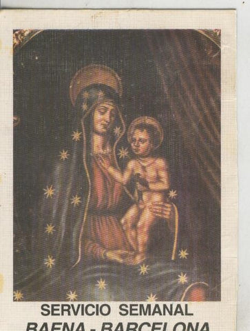 Postal 010329: Virgen con el niño