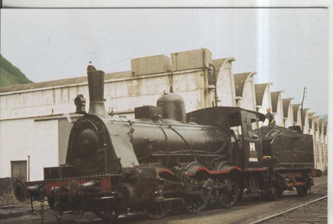 Postal Tren numero 0149: Hunosa,  Locomotora vapor 030/2413-2450