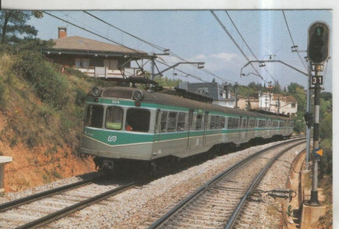 Postal Tren numero 0158: Composicion tren Mc-R-M-Mc