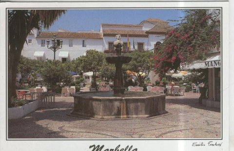 Postal 010348: Plaza de los Naranjos de Marbella, Malaga