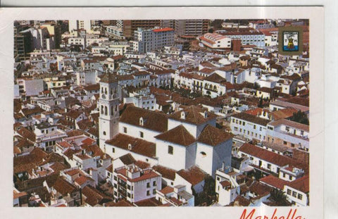 Postal 010354: Vista aerea de Marbella, Malaga