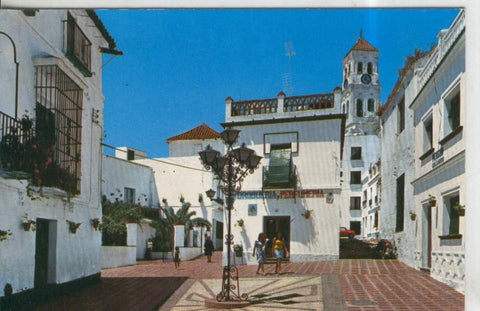 Postal 010355: Plaza tipica de Marbella, Malaga