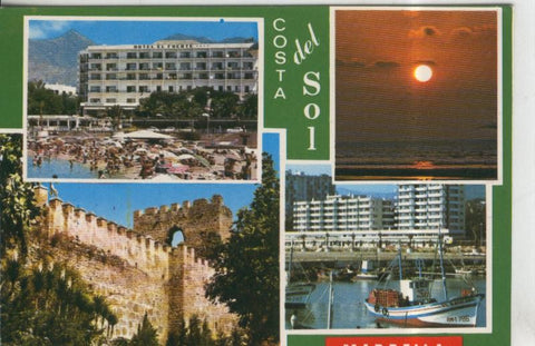 Postal 010362: Diversas imagenes de Marbella, Malaga