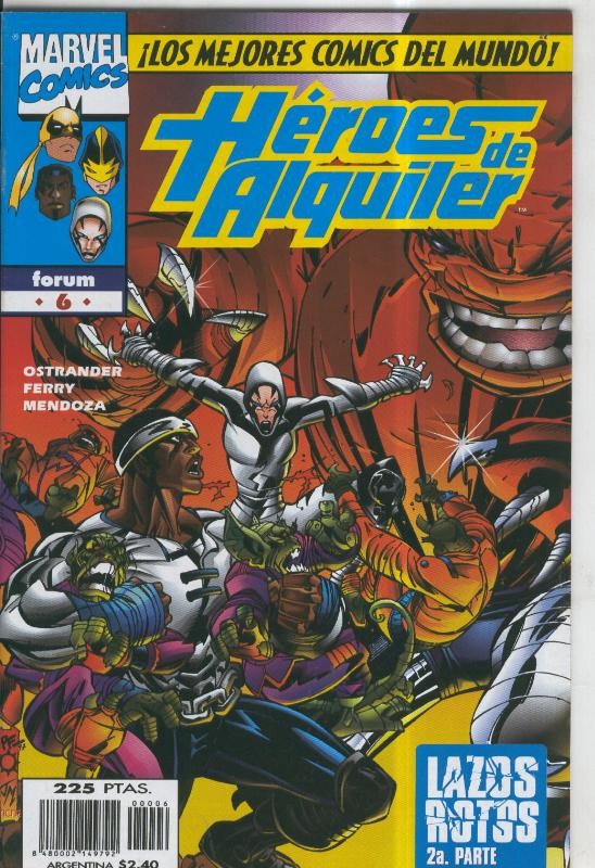 Heroes de Alquiler numero 06: El ataque de los desviantes