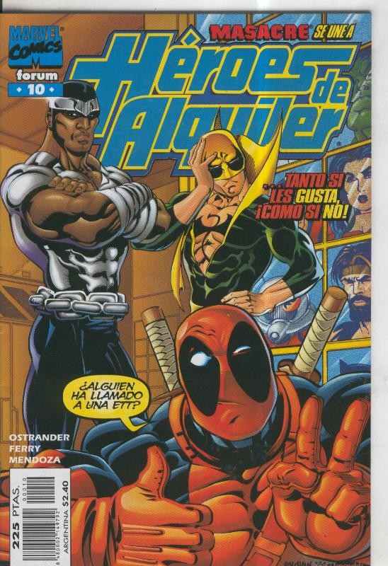 Heroes de Alquiler numero 10: Aliados forzosos