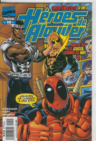 Heroes de Alquiler numero 10: Aliados forzosos