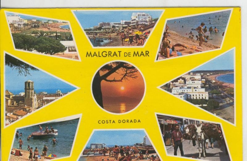 Postal 007701 : Malgrat de Mar, vistas varias