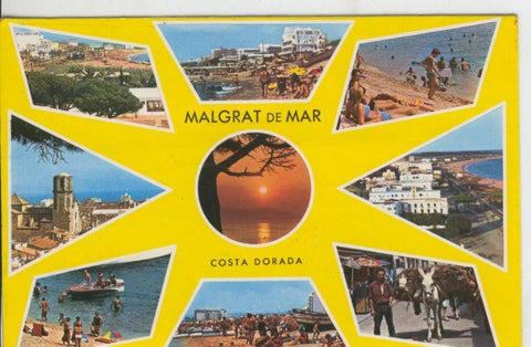 Postal 007701 : Malgrat de Mar, vistas varias