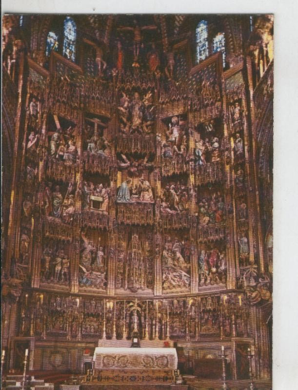 Postal 007716 : Retablo mayor de la catedral de Toledo