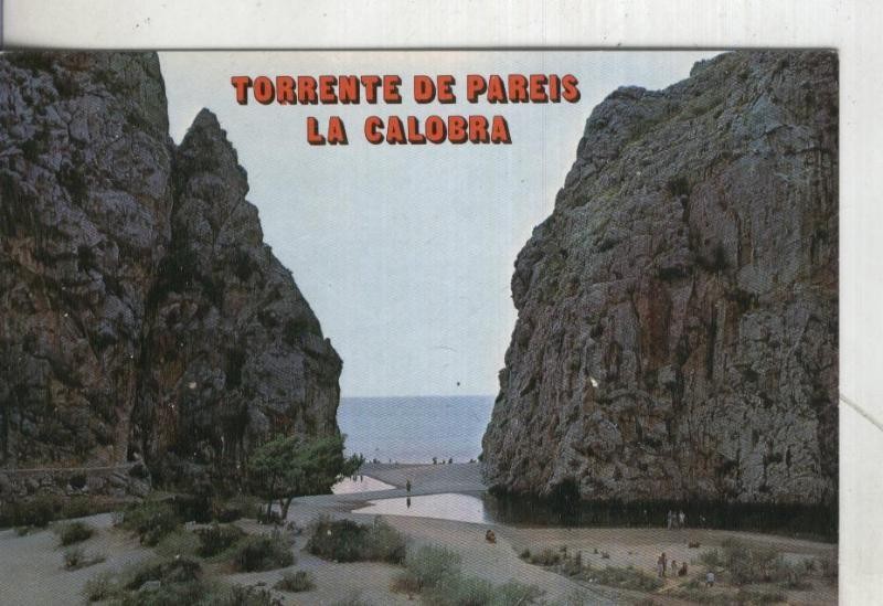 Postal 004496 : Torrente de Pareis la Calobra en mallorca