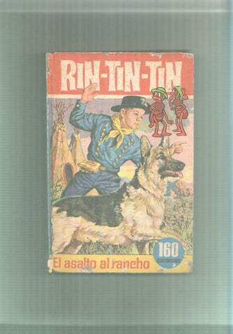 Heroes numero 02: Rin Tin Tin: El asalto al rancho (aviejado con pegatina en cubierta)