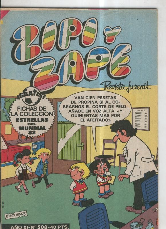 Zipi y Zape semanal numero 508