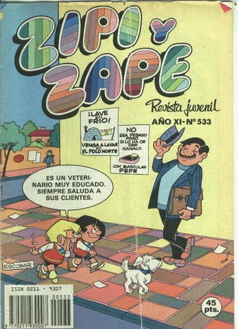 Zipi y Zape semanal numero 533