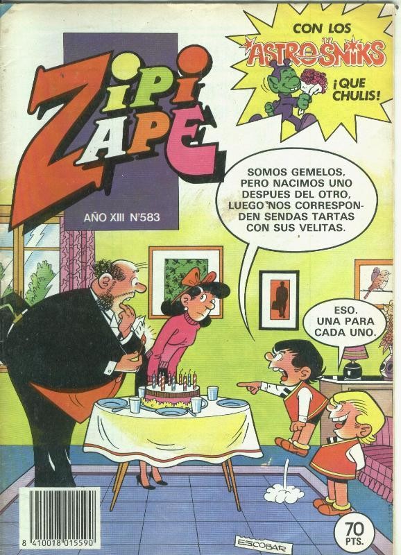 Zipi y Zape semanal numero 583