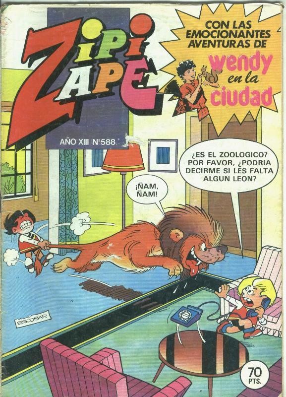 Zipi y Zape semanal numero 588