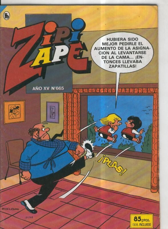 Zipi y Zape semanal numero 665: Zipi(zape: Maldito tabaco