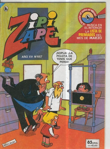 Zipi y Zape semanal numero 667: Zipi/zape: Esas mates