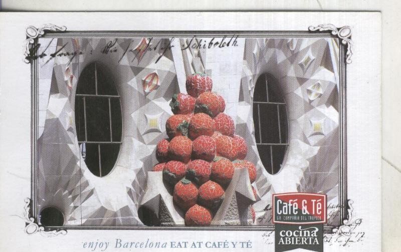 Postal 004254 : Publicitaria de Cafe & Te en Barcelona