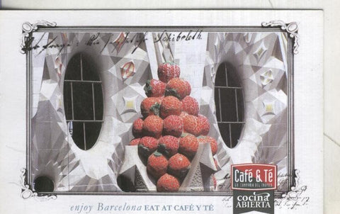 Postal 004254 : Publicitaria de Cafe & Te en Barcelona