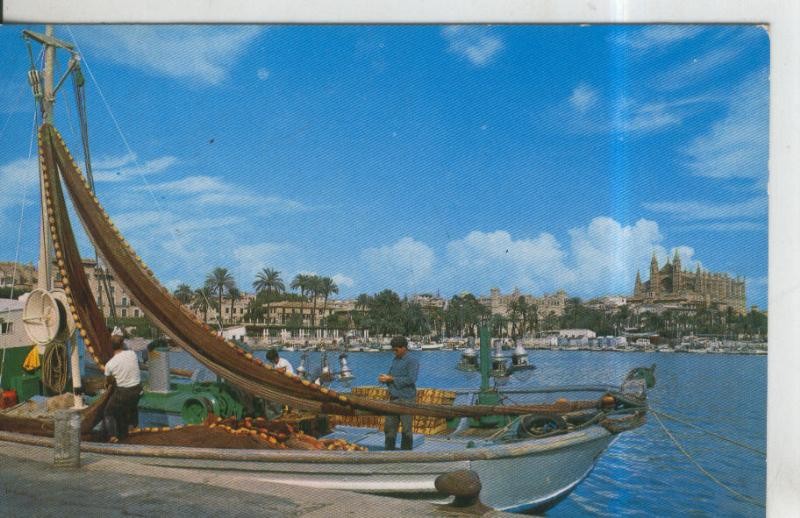 Postal 010378: Vistas puerto de Palma de Mallorca