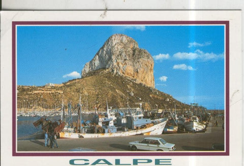 Postal 010405: Barcas y Peñon de Ifach en Calpe en Alicante