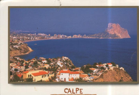 Postal 010406: Barcas y Peñon de Ifach en Calpe en Alicante